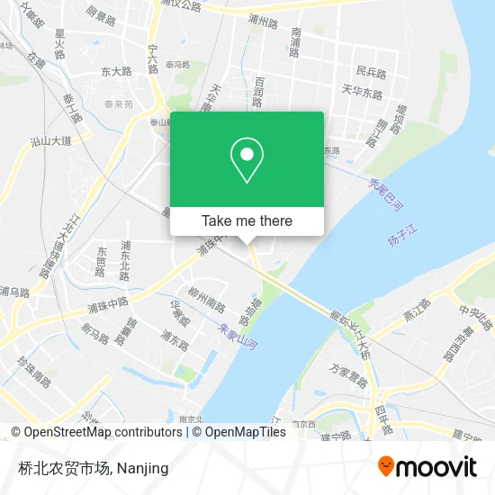 桥北农贸市场 map