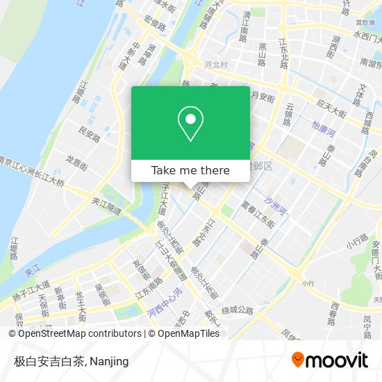 极白安吉白茶 map
