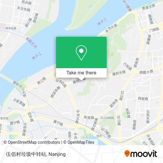 伍佰村垃圾中转站 map