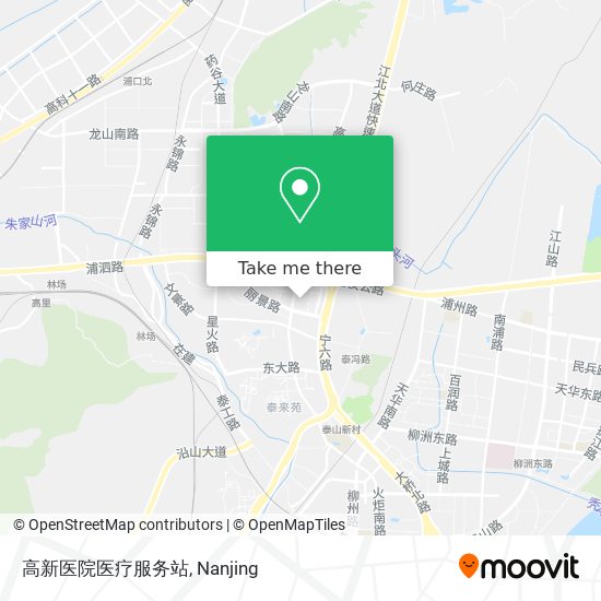 高新医院医疗服务站 map