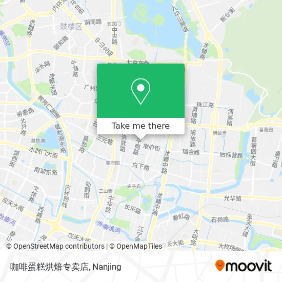 咖啡蛋糕烘焙专卖店 map