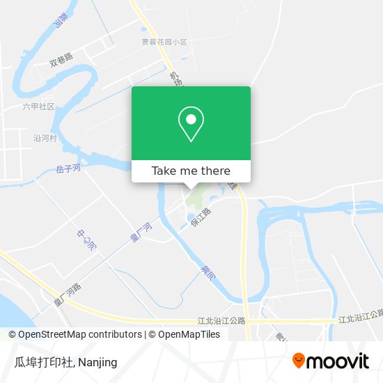 瓜埠打印社 map