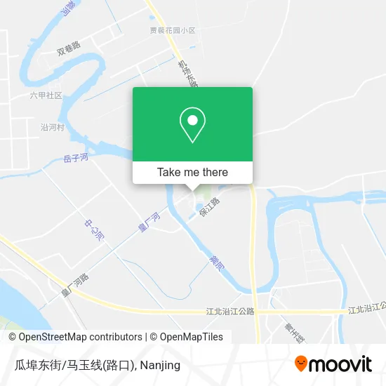 瓜埠东街/马玉线(路口) map