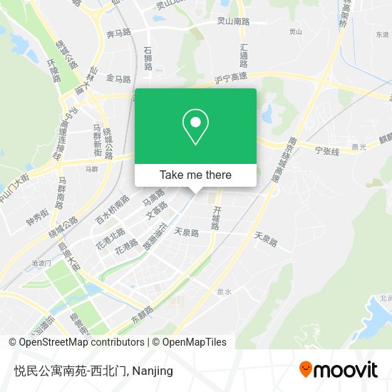 悦民公寓南苑-西北门 map