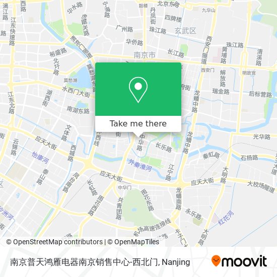 南京普天鸿雁电器南京销售中心-西北门 map