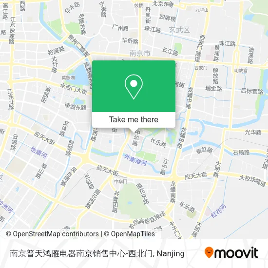南京普天鸿雁电器南京销售中心-西北门 map