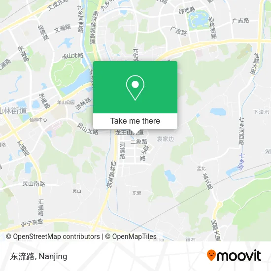 东流路 map