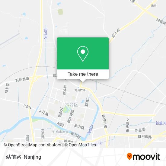 站前路 map