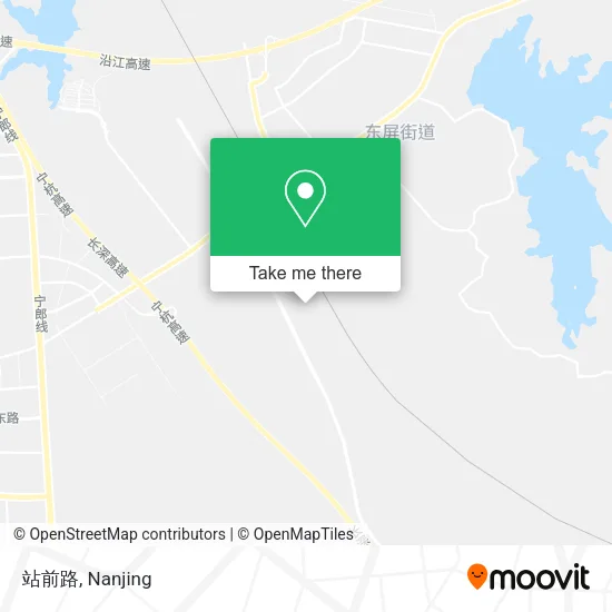 站前路 map
