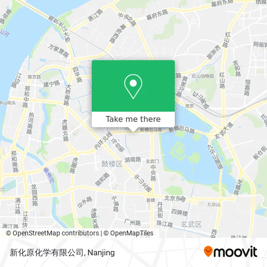 新化原化学有限公司 map