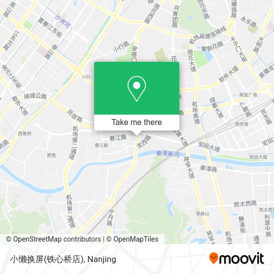 小懒换屏(铁心桥店) map