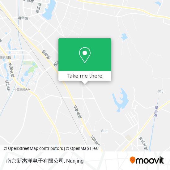 南京新杰洋电子有限公司 map