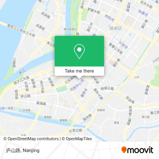 庐山路 map