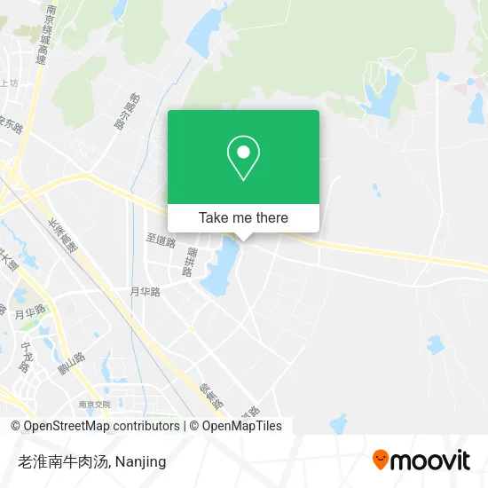 老淮南牛肉汤 map