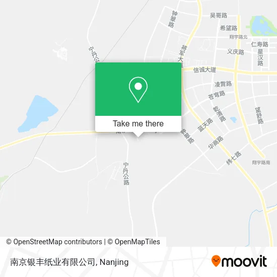 南京银丰纸业有限公司 map