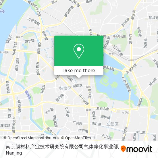 南京膜材料产业技术研究院有限公司气体净化事业部 map