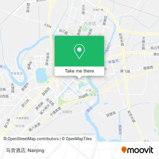 马营酒店 map