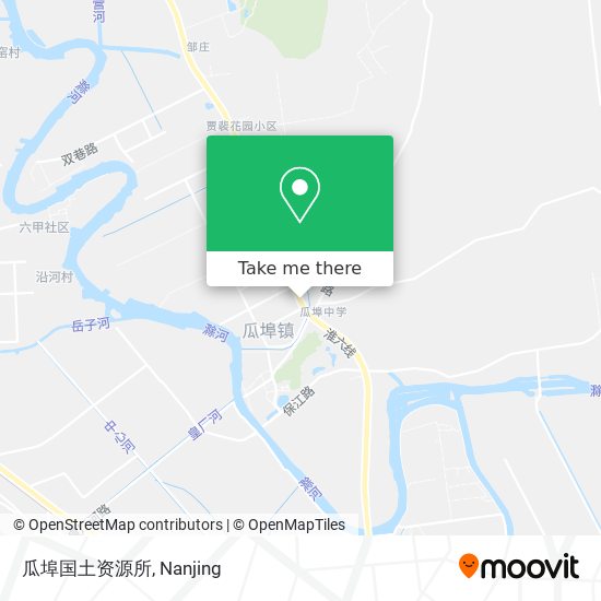 瓜埠国土资源所 map