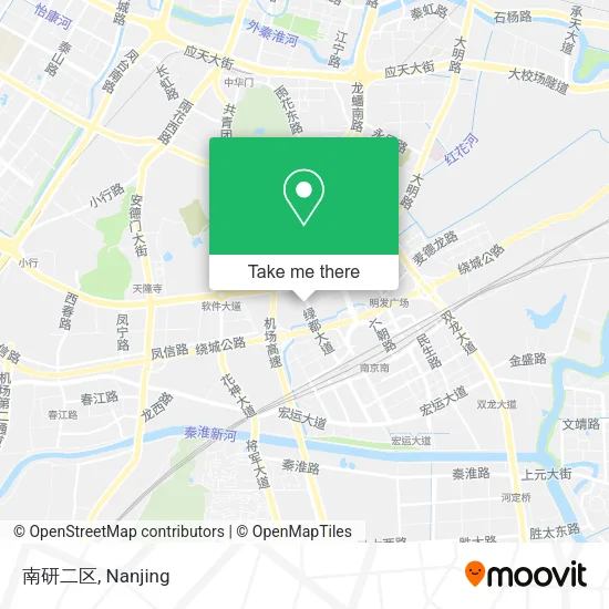 南研二区 map
