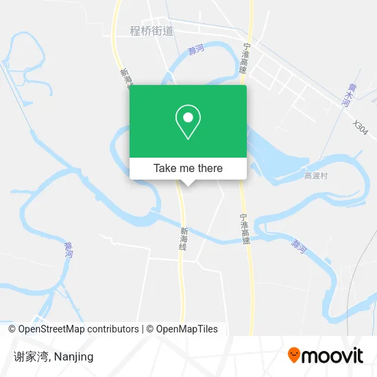谢家湾 map
