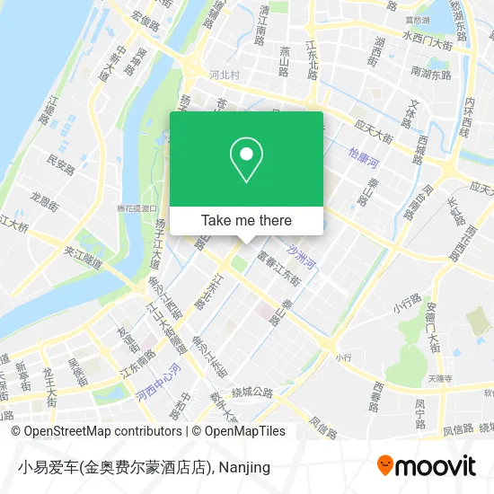 小易爱车(金奥费尔蒙酒店店) map
