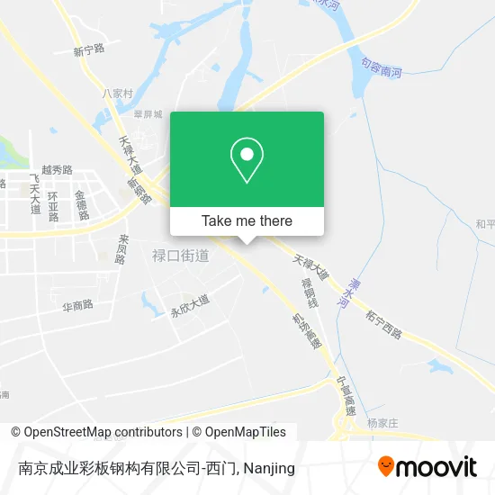 南京成业彩板钢构有限公司-西门 map