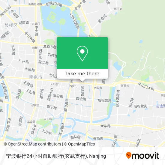 宁波银行24小时自助银行(玄武支行) map