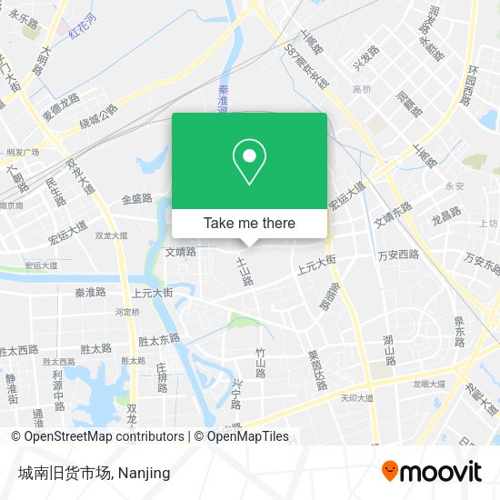 城南旧货市场 map