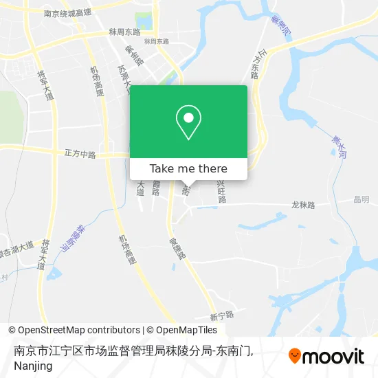 南京市江宁区市场监督管理局秣陵分局-东南门 map