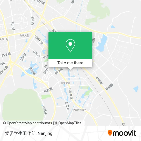 党委学生工作部 map