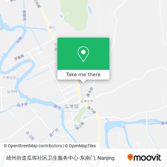 雄州街道瓜埠社区卫生服务中心-东南门 map