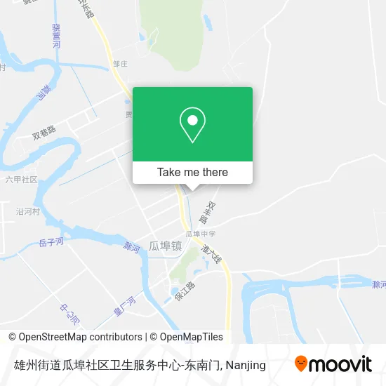 雄州街道瓜埠社区卫生服务中心-东南门 map