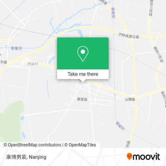 康博男装 map