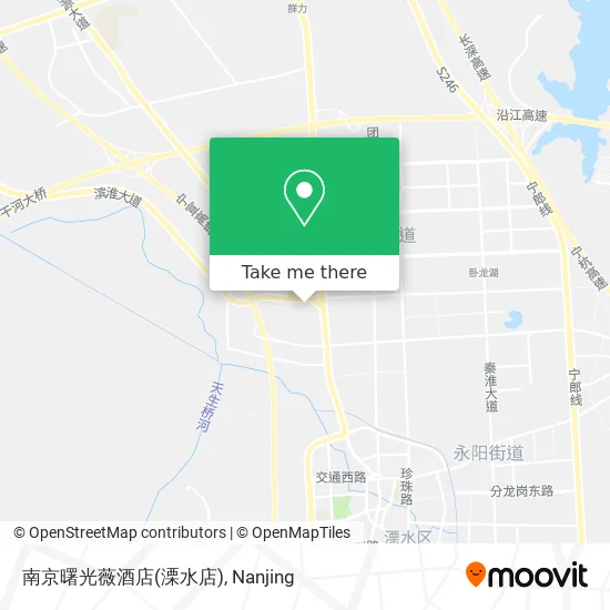 南京曙光薇酒店(溧水店) map