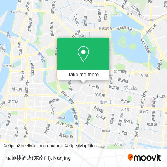敬师楼酒店(东南门) map