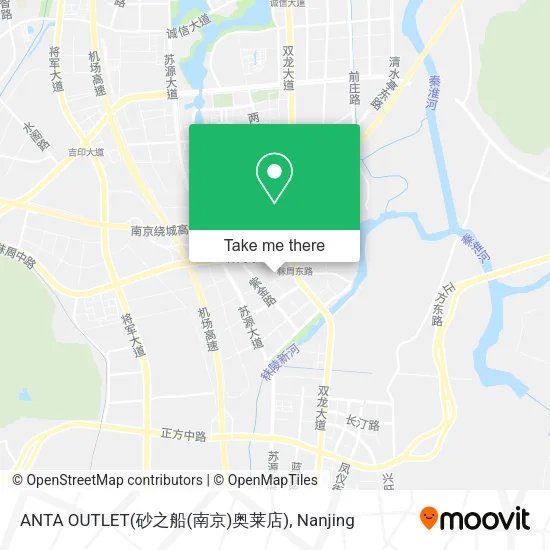 ANTA OUTLET(砂之船(南京)奥莱店) map