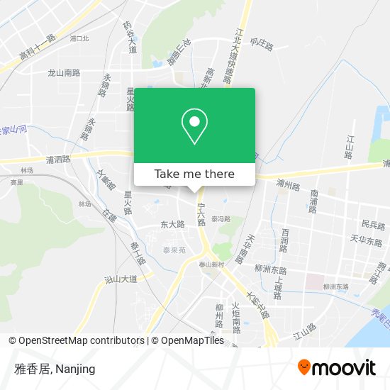 雅香居 map