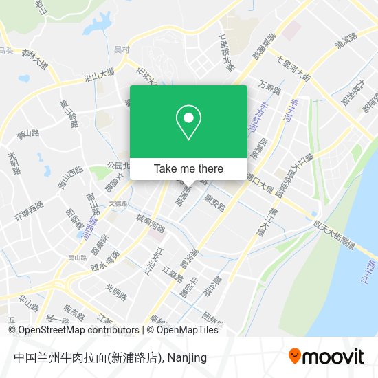 中国兰州牛肉拉面(新浦路店) map
