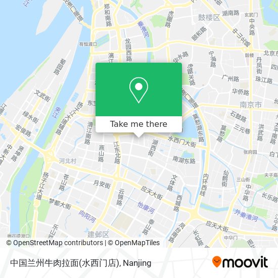 中国兰州牛肉拉面(水西门店) map