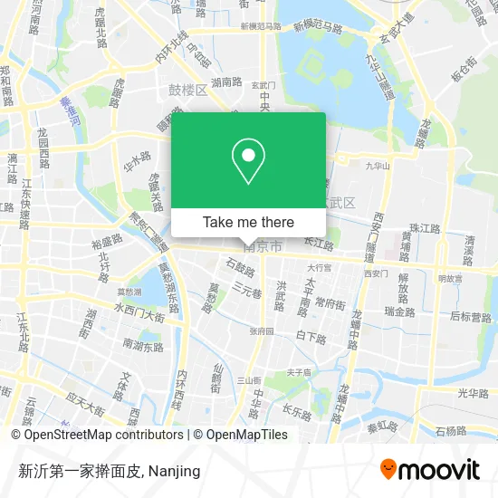 新沂第一家擀面皮 map