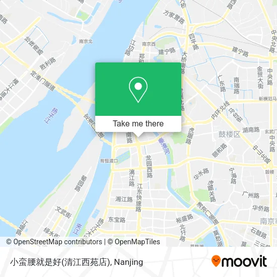 小蛮腰就是好(清江西苑店) map
