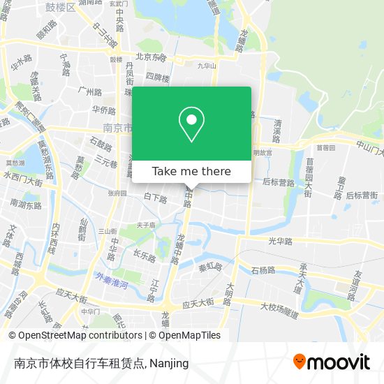 南京市体校自行车租赁点 map