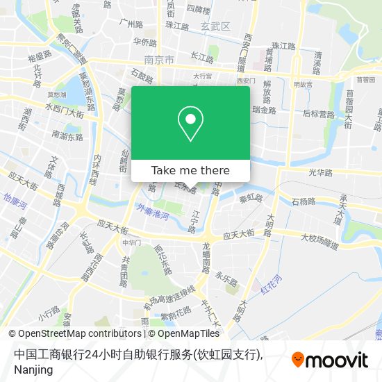中国工商银行24小时自助银行服务(饮虹园支行) map