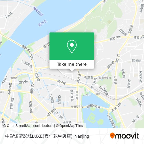 中影派蒙影城LUXE(喜年花生唐店) map