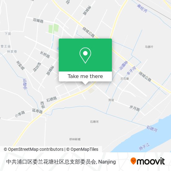 中共浦口区委兰花塘社区总支部委员会 map