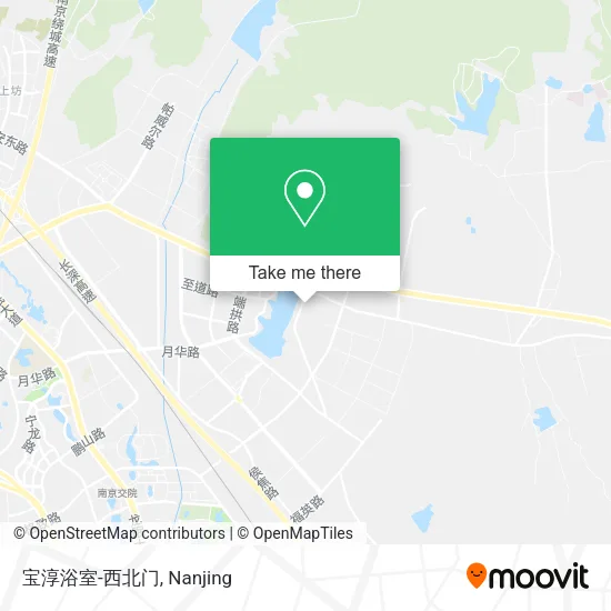 宝淳浴室-西北门 map
