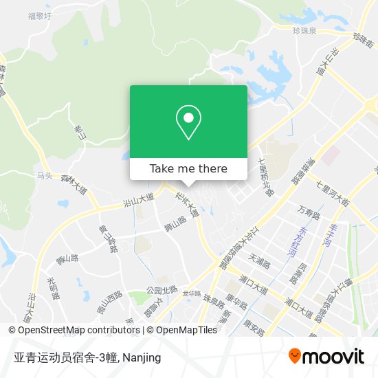 亚青运动员宿舍-3幢 map