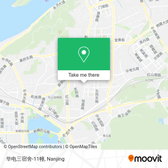 华电三宿舍-11幢 map