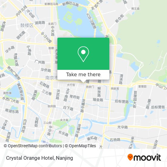 Crystal Orange Hotel map