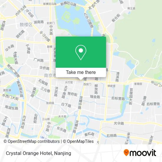 Crystal Orange Hotel map